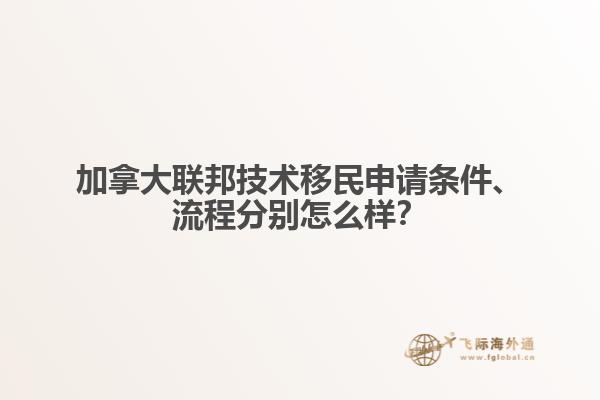 加拿大聯(lián)邦技術(shù)移民申請(qǐng)條件、流程分別怎么樣？