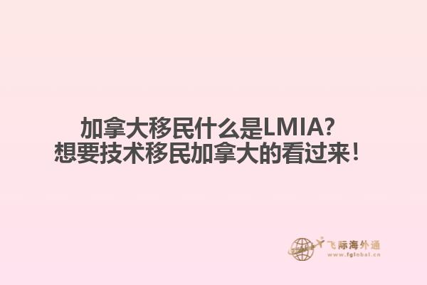 加拿大移民什么是LMIA？想要技術(shù)移民加拿大的看過來！