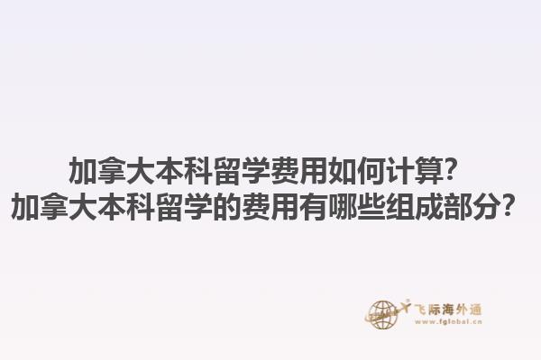 加拿大本科留學(xué)費(fèi)用如何計算？加拿大本科留學(xué)的費(fèi)用有哪些組成部分？1.jpg