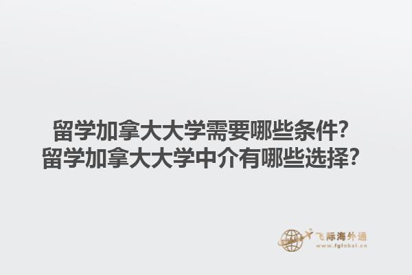 留學加拿大大學需要哪些條件？留學加拿大大學中介有哪些選擇？1.jpg