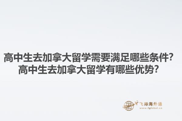 高中生去加拿大留學(xué)需要滿(mǎn)足哪些條件？高中生去加拿大留學(xué)有哪些優(yōu)勢(shì)？1.jpg