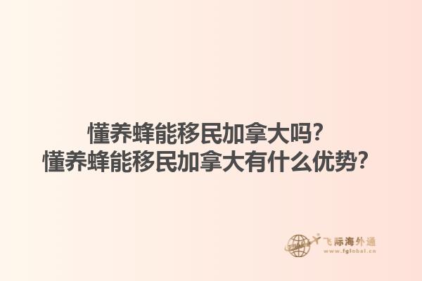 懂養(yǎng)蜂能移民加拿大嗎？懂養(yǎng)蜂能移民加拿大有什么優(yōu)勢(shì)？1.jpg