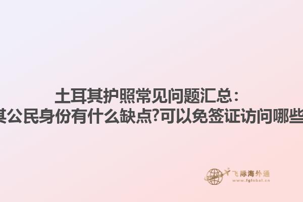 土耳其護(hù)照常見問題匯總：土耳其公民身份有什么缺點(diǎn)?可以免簽證訪問哪些國家?