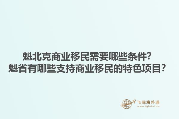 魁北克商業(yè)移民需要哪些條件？魁省有哪些支持商業(yè)移民的特色項(xiàng)目？1.jpg